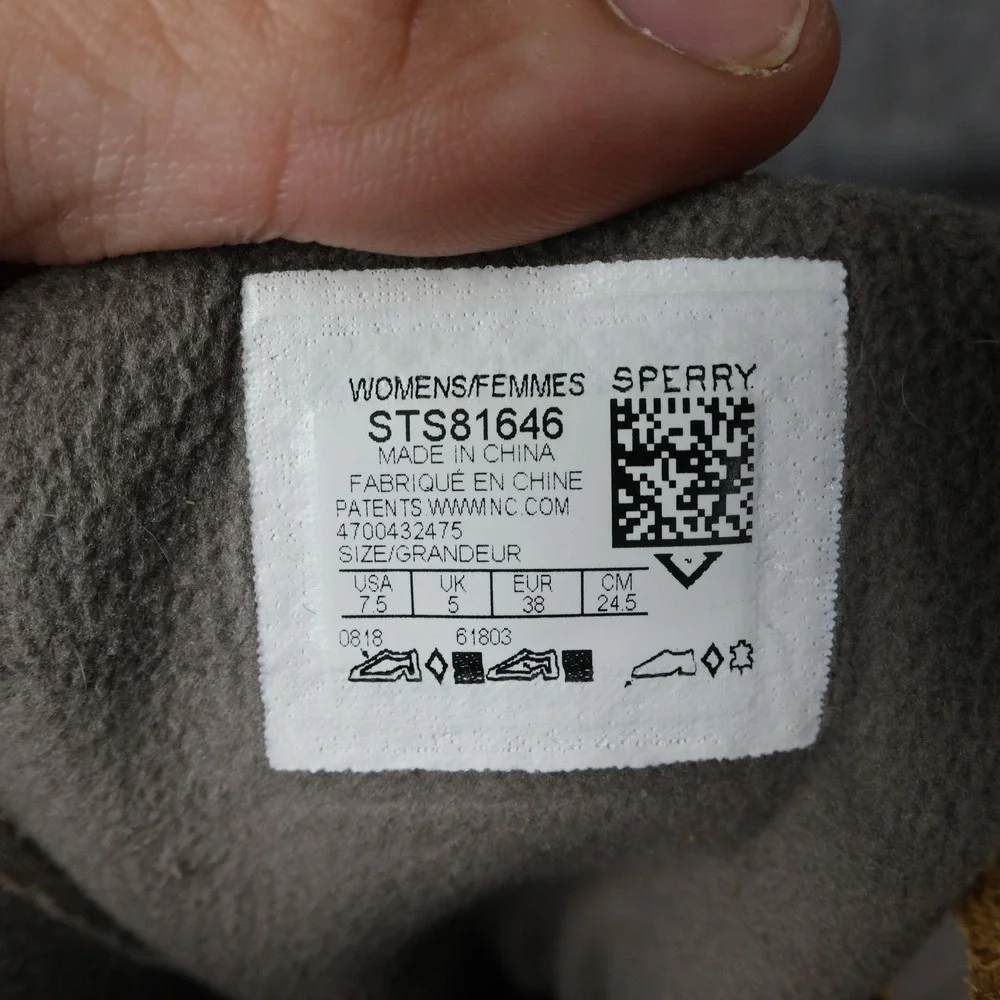 Sperry boots womens